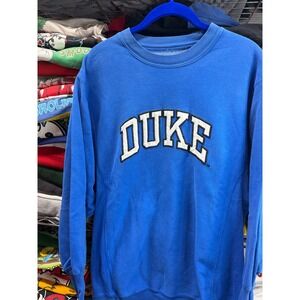 Steve & Barry's Duke University Blue Devils Sweatshirt Blue Crewneck Small 6606